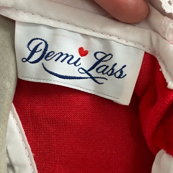 Vintage Infant Christmas Dress - Picture 4 of 4